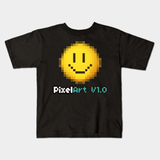 PixelArt V1.0 | Smiley :) Kids T-Shirt